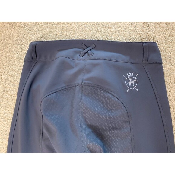 Goode Rider Slate Blue Gray Equestrian Miracle Breech Full Seat Sz 30 - Picture 4 of 13